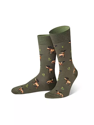 VON JUNGFELD | Socken Harvest | olive