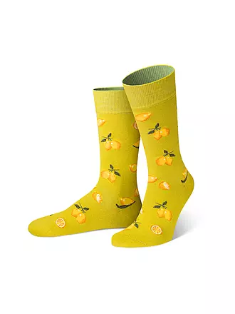 VON JUNGFELD | Socken NSnow Owl | gelb