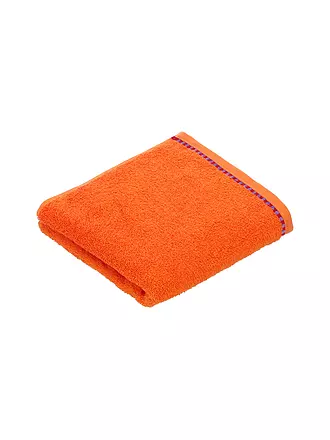VOSSEN | Handtuch MERA 50x100cm Cranberry | orange