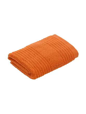 VOSSEN | Seiftuch TOMORROW 30x30cm Purpur | orange