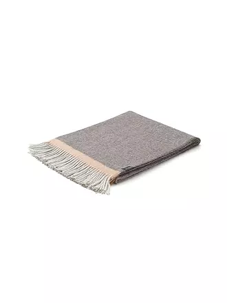 WEICH CULTURE ALPACA | Edelhaardecke MERIMA 130x180cm White/Beige | grau