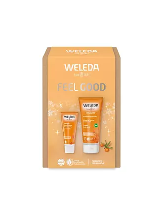 WELEDA | Geschenkset - WOHLFÜHLZEIT - Geschenkset Schönheitsdusche Granatapfel & Regenerierendes Pflege-Öl 200ml / 50ml | keine Farbe