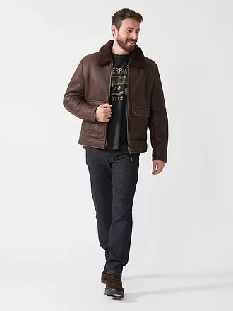 WINDSOR | Lederjacke | braun