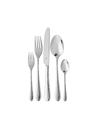 WMF | Besteckset SITELLO 60-tlg. Cromargan Gehämmert | silber