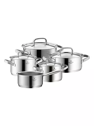 WMF | Gourmet Plus Topf Set 5tlg Cromargan | silber