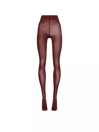 WOLFORD | Feinstrumpfhose VELVET DE LUXE 66 admiral | dunkelrot