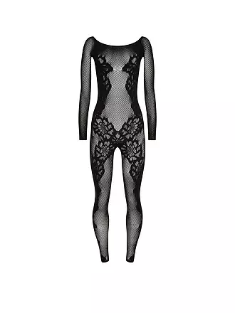 WOLFORD | Jumpsuit LACE TATTOO black | schwarz