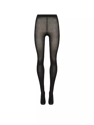 WOLFORD | Modestrumpfhose 60 DEN Umber/Black | dunkelblau