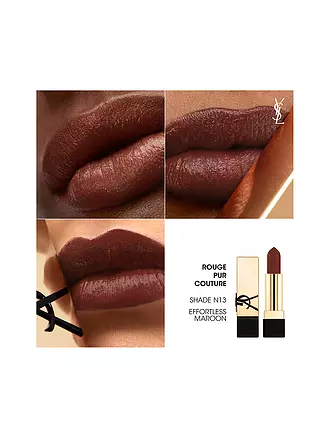 YVES SAINT LAURENT | Lippenstift - Rouge Pur Couture (N1) | dunkelrot