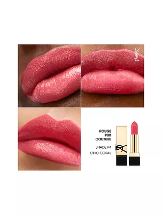 YVES SAINT LAURENT | Lippenstift - Rouge Pur Couture (N1) | koralle