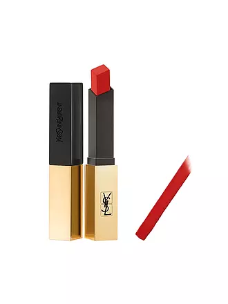 YVES SAINT LAURENT | Lippenstift - Rouge Pur Couture The Slim ( 27 Conflicting Crimson ) | dunkelrot