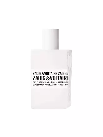 ZADIG & VOLTAIRE | This is Her! Eau de Parfum Vaporisateur 30ml | 