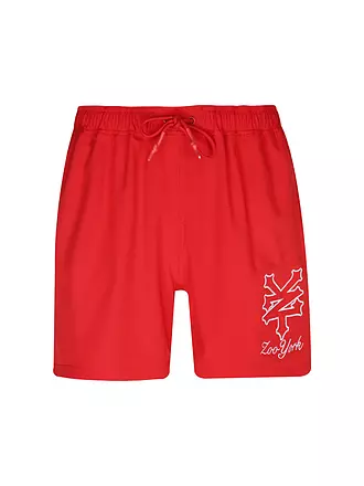 ZOO YORK | Shorts SIGNATURE | rot