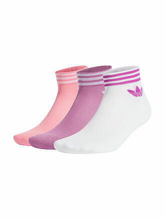 ADIDAS ORIGINALS | Sneaker Socken 3er Pkg white /prepurple