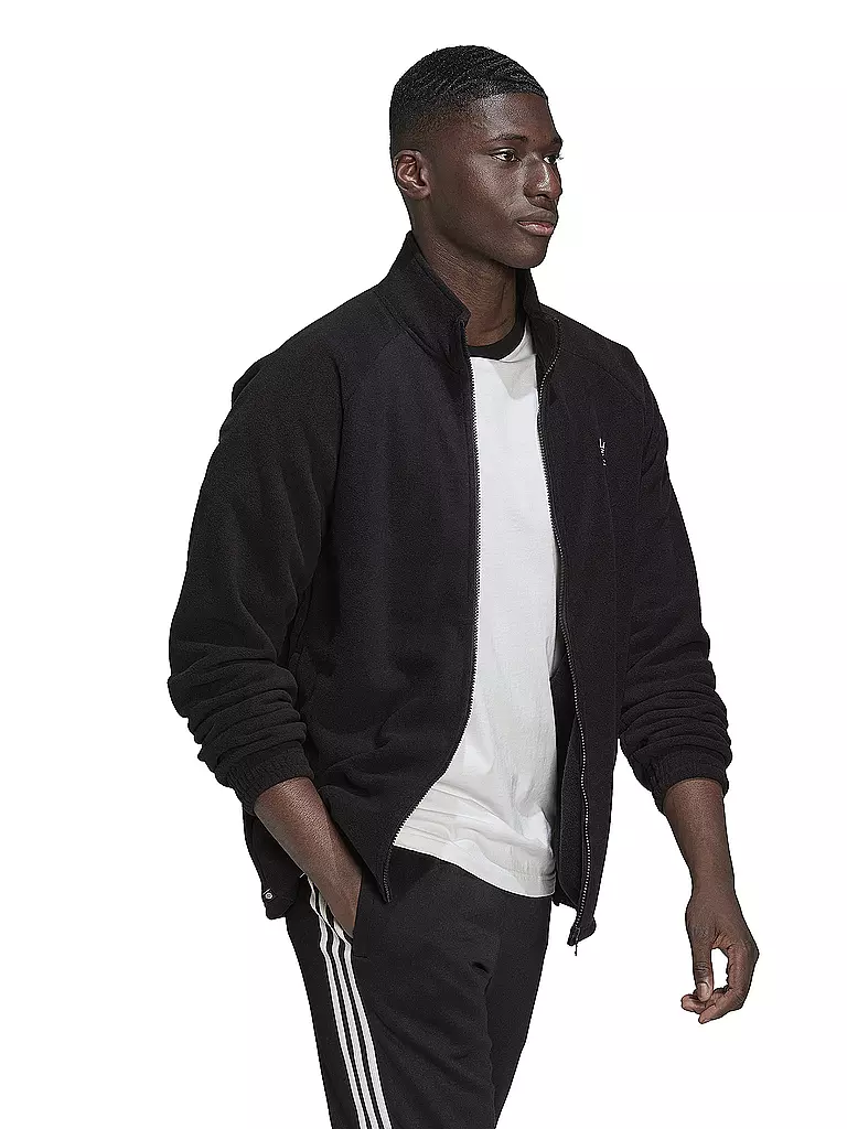 ADIDAS ORIGINALS | Fleecejacke | schwarz