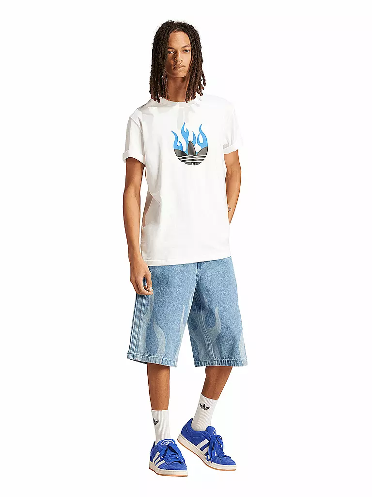 ADIDAS ORIGINALS | Jeansshorts | hellblau