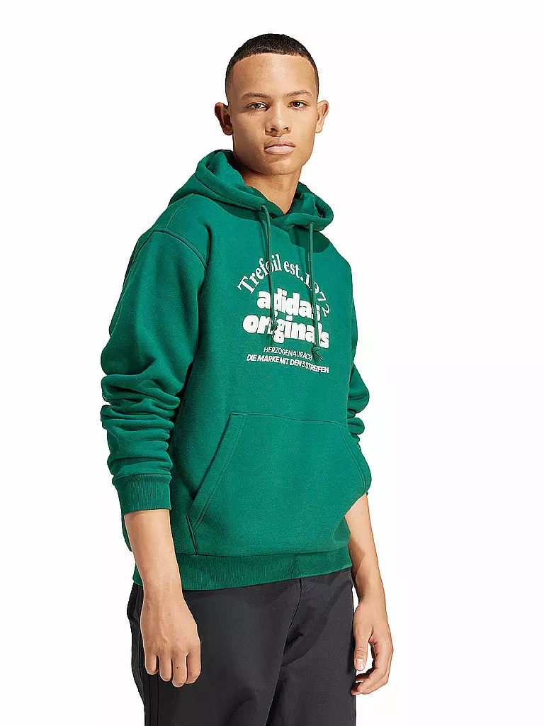 ADIDAS ORIGINALS | Kapuzensweater - Hoodie | dunkelgrün