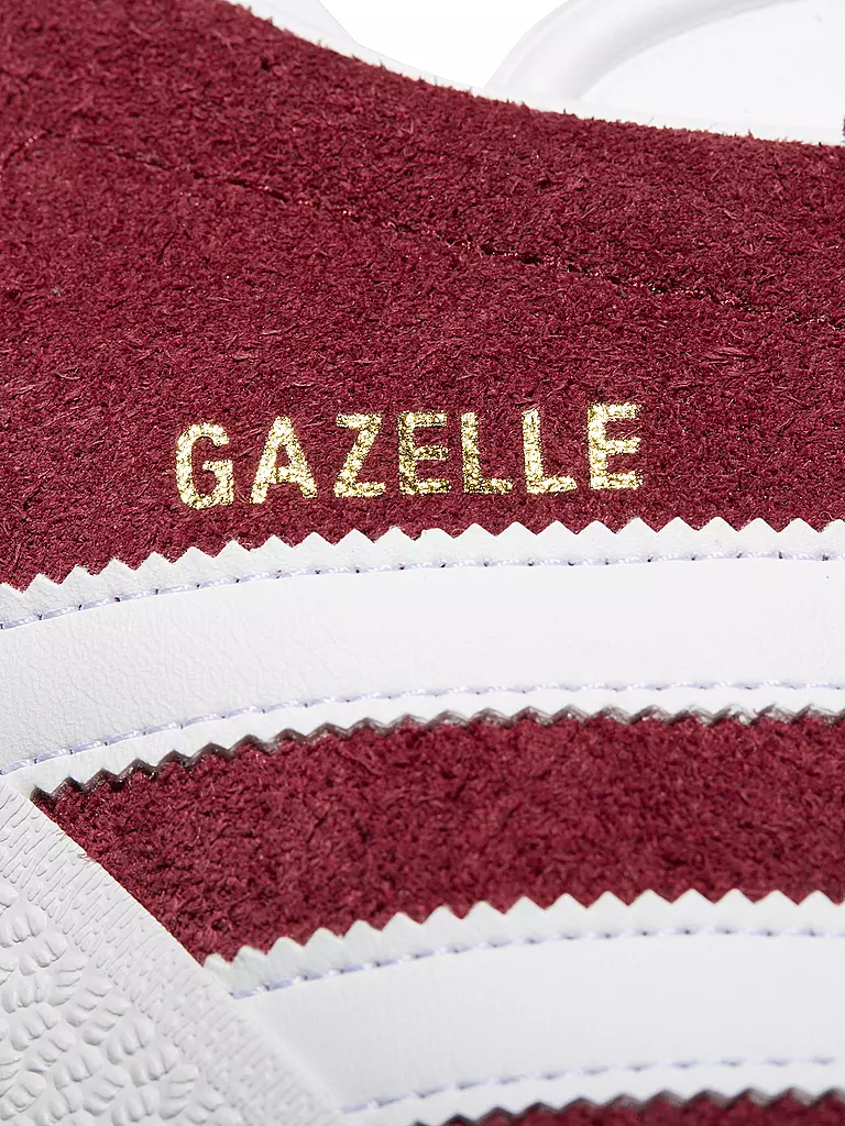 ADIDAS ORIGINALS | Sneaker GAZELLE | dunkelrot