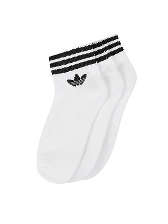 ADIDAS | Herren Sneakersocken 3er Pkg white black