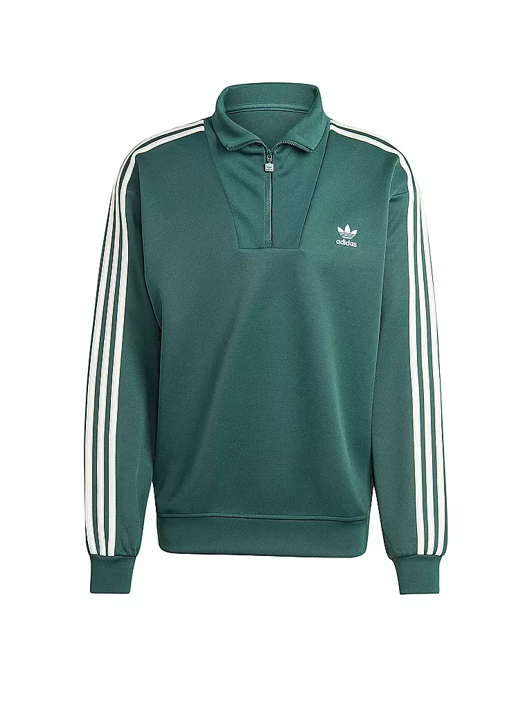 ADIDAS | Troyer Sweater | dunkelgrün