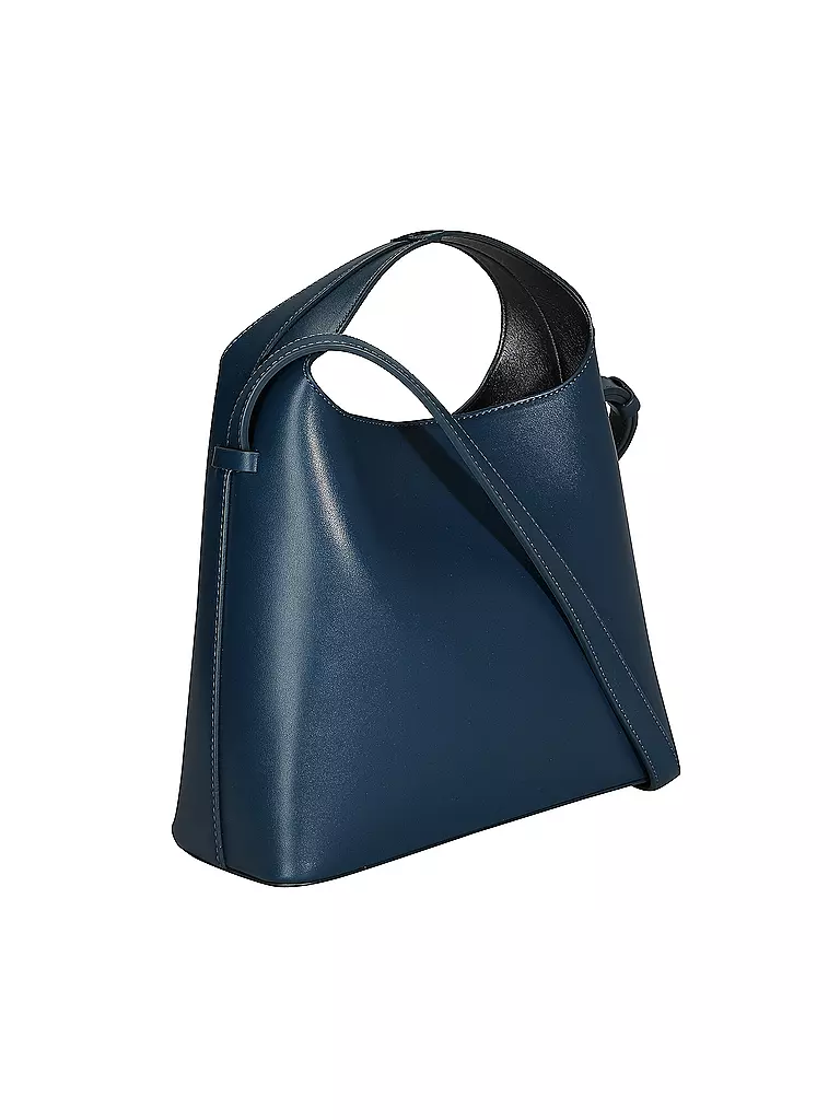 AESTHER EKME | Ledertasche - Umhängetasche MINI SAC | blau