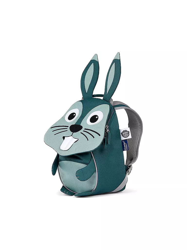 AFFENZAHN | Kinder Rucksack Kleine Freunde - Hase | blau