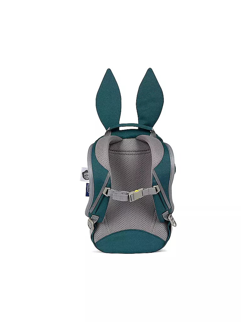 AFFENZAHN | Kinder Rucksack Kleine Freunde - Hase | blau