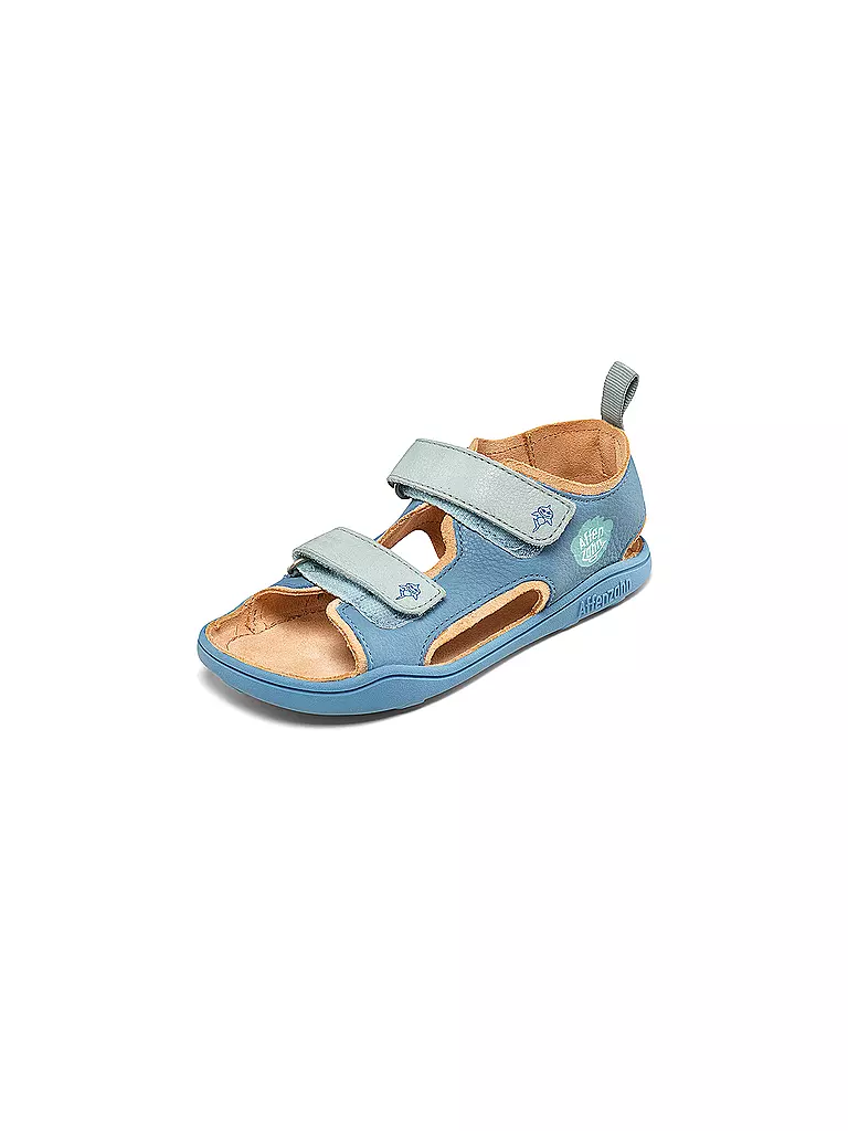 AFFENZAHN | Kinder Sandalen AIRY Hai | hellblau