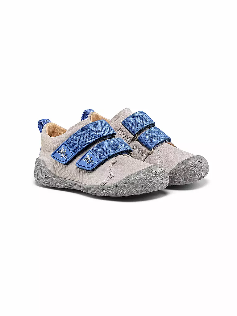 AFFENZAHN | Kinder Sneaker Barfußschuh WALKY HUND  | grau