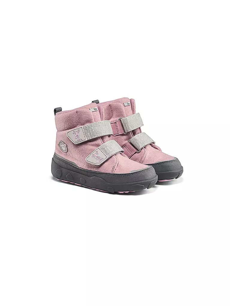 AFFENZAHN | Kinder Winterstiefel WOLLE COMFY Koala | hellblau