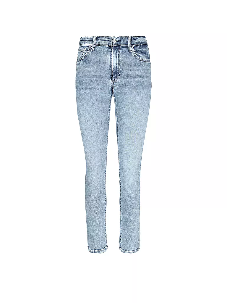 AG | Highwaist Jeans Slim Straight Fit MARI | hellblau