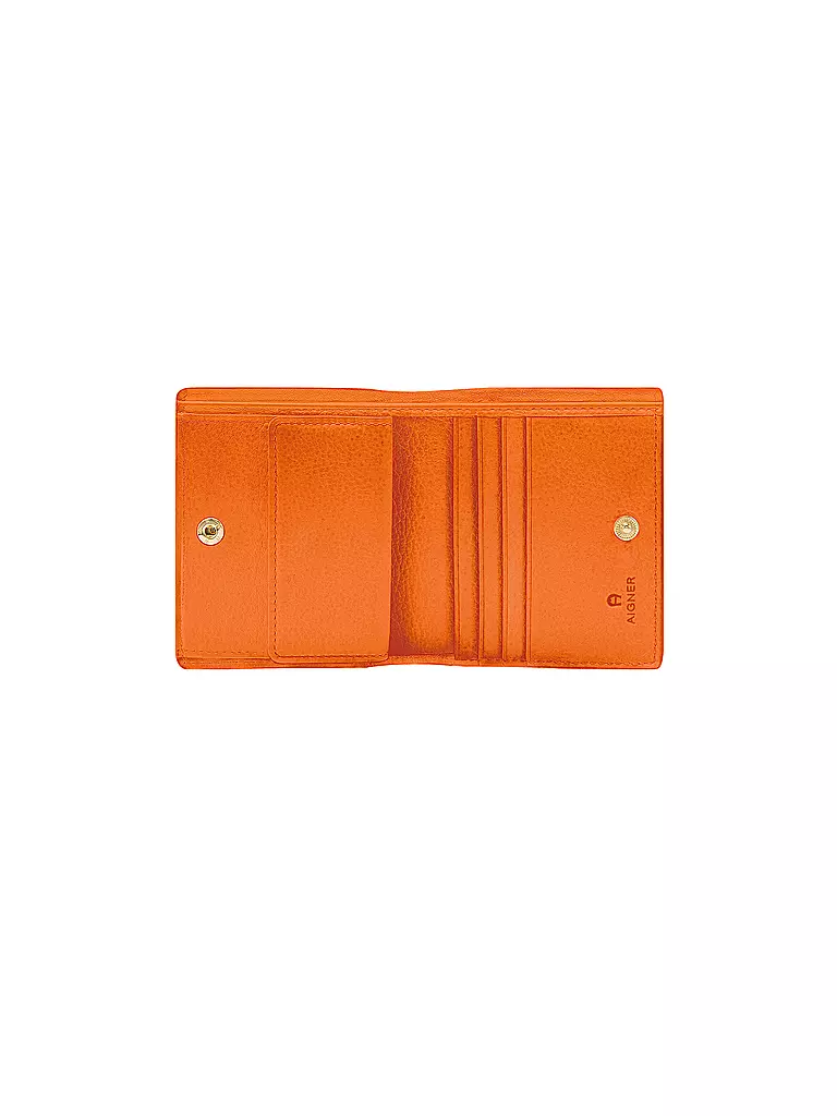 AIGNER | Ledergeldbörse ZITA | orange