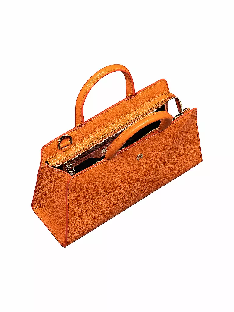 AIGNER | Ledertasche - Henkeltasche CYBILL | orange