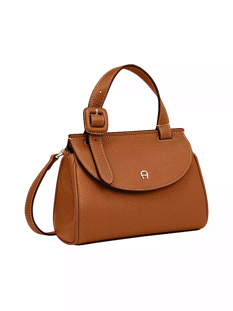 AIGNER | Ledertasche - Henkeltasche MIRANDA XSmall | camel