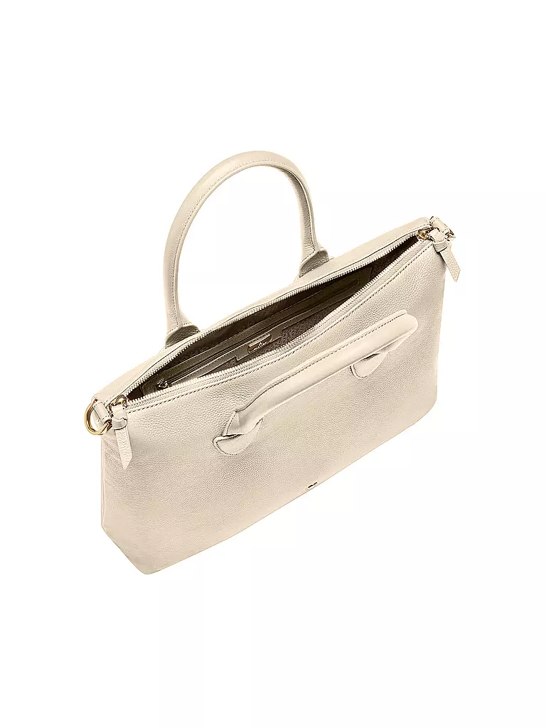 AIGNER | Ledertasche - Henkeltasche ZITA Medium# | creme