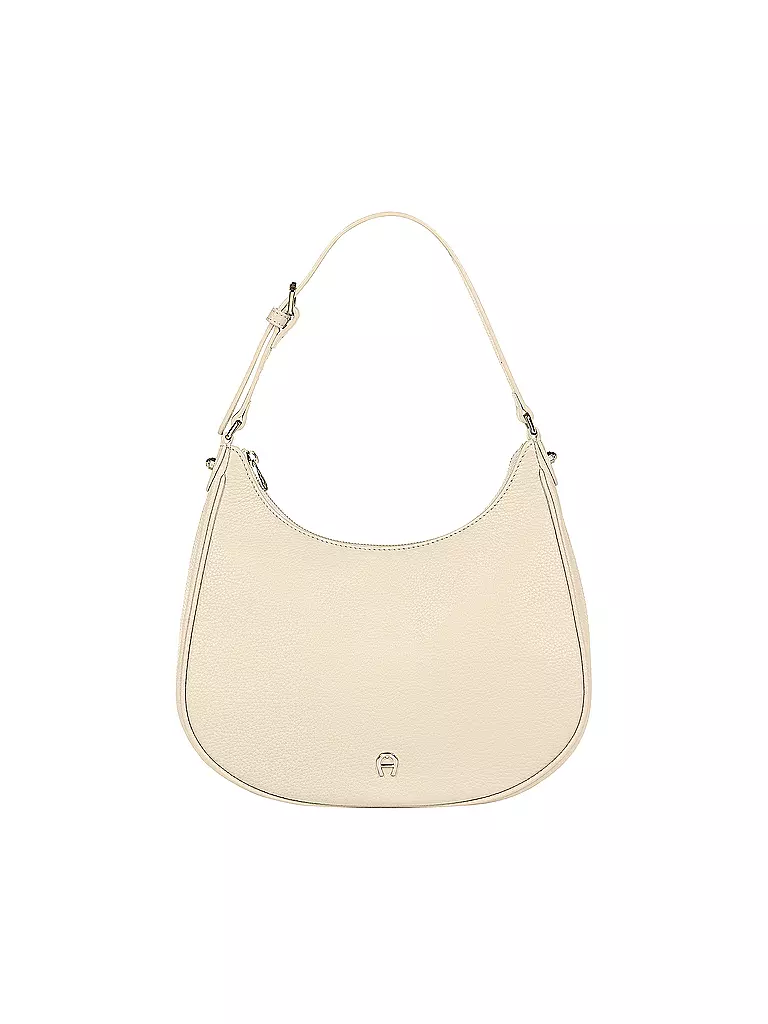 AIGNER | Ledertasche - Hobo Bag DIADORA Medium | creme