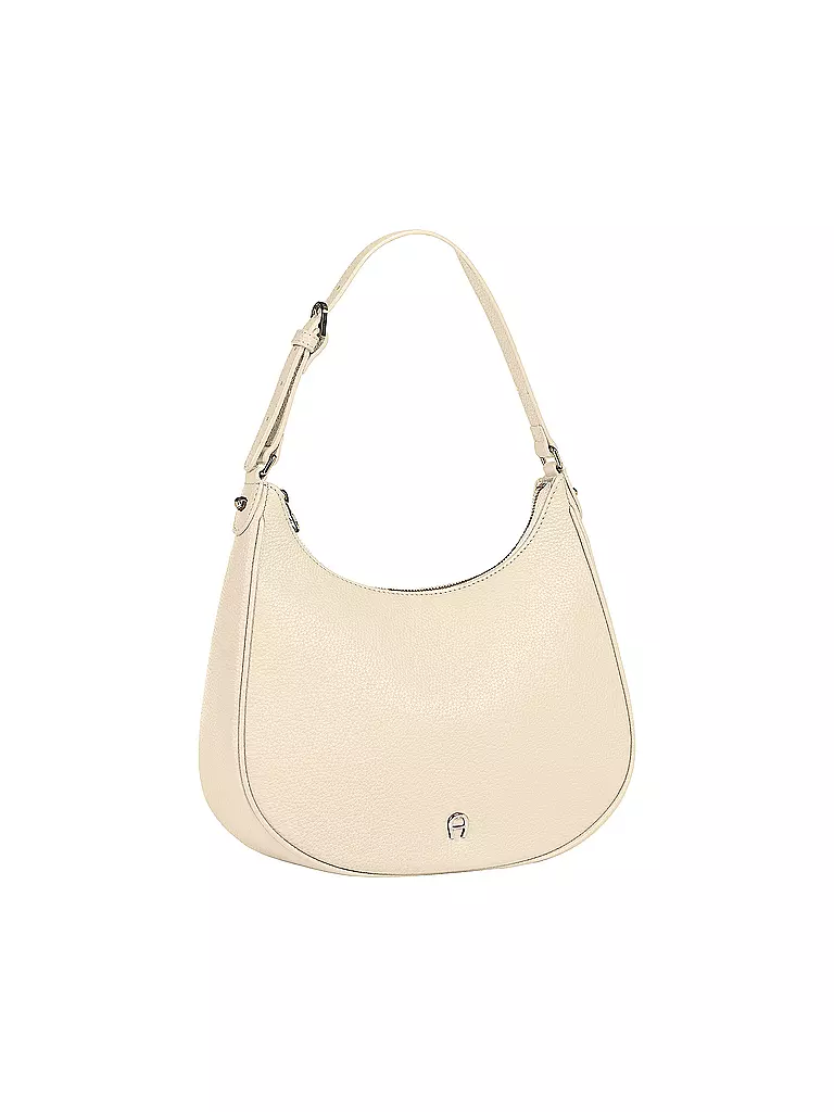 AIGNER | Ledertasche - Hobo Bag DIADORA Medium | creme