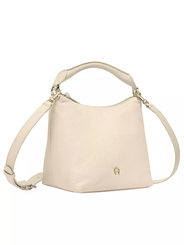 AIGNER | Ledertasche - Hobo Bag ZITA Small | creme