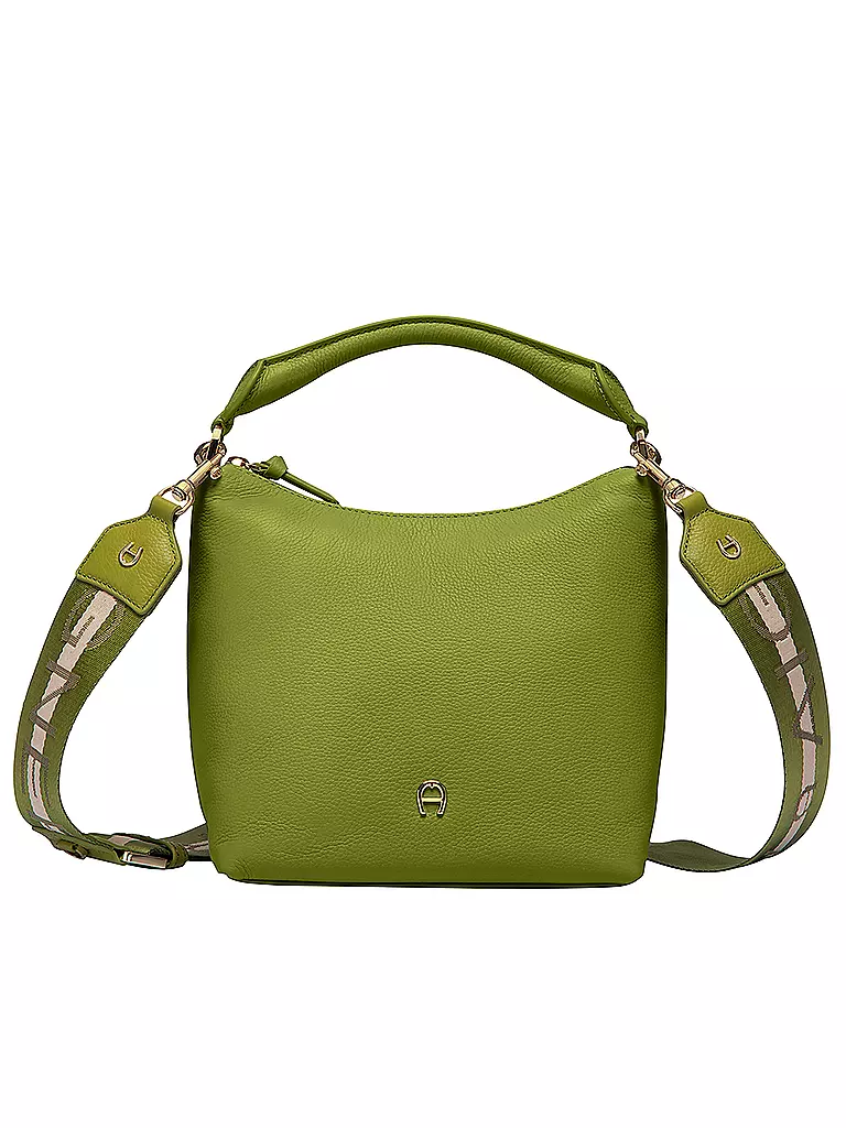 AIGNER | Ledertasche - Hobo Bag ZITA Small | grün