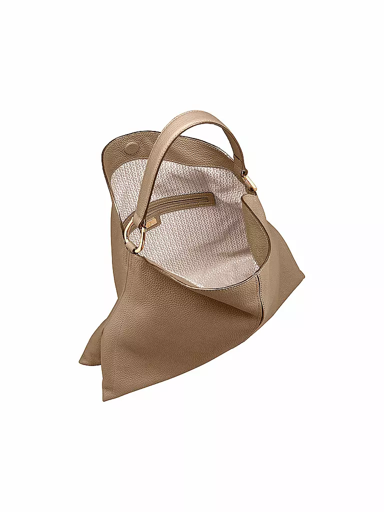 AIGNER | Ledertasche - Hobo SAVANNAH Large | beige