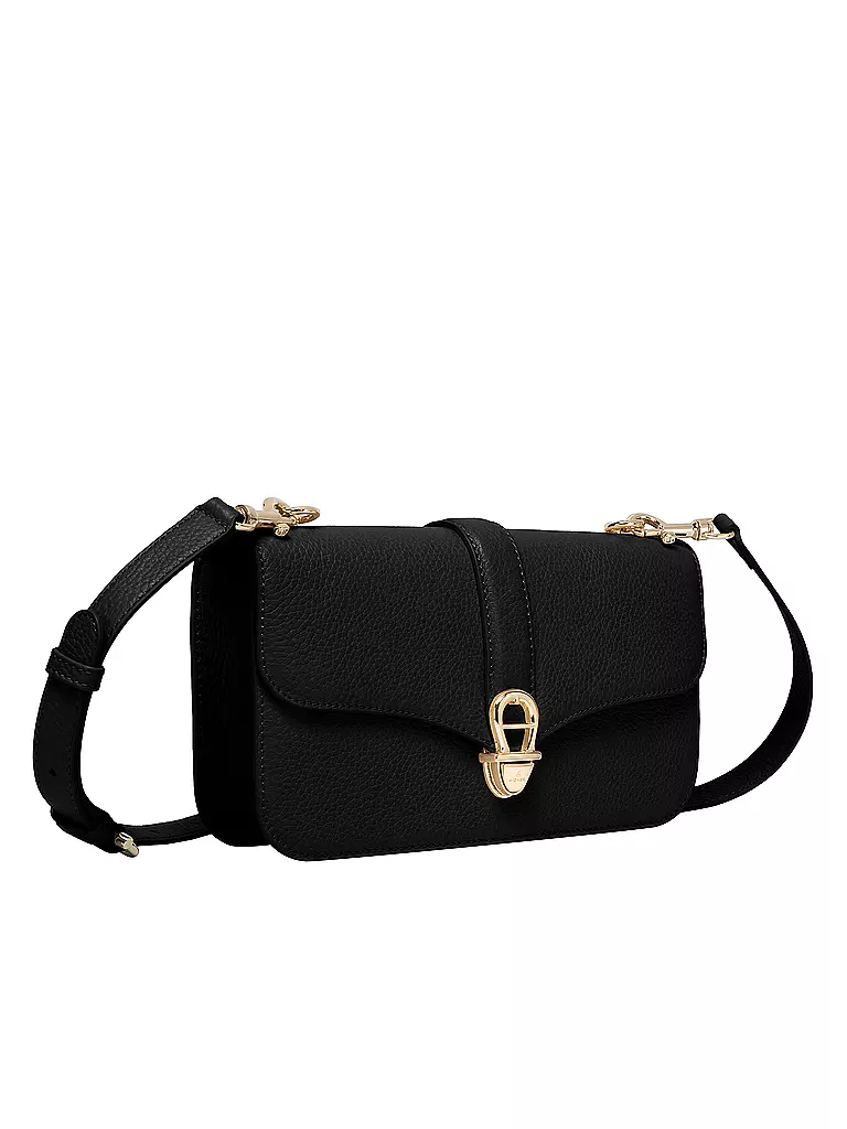 AIGNER | Ledertasche - Mini Bag ELSA Small | schwarz