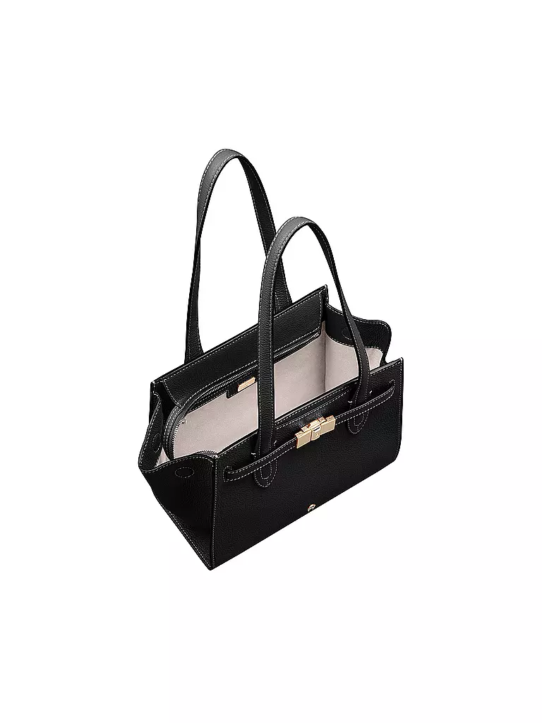 AIGNER | Ledertasche - Shopper FARAH Medium  | schwarz