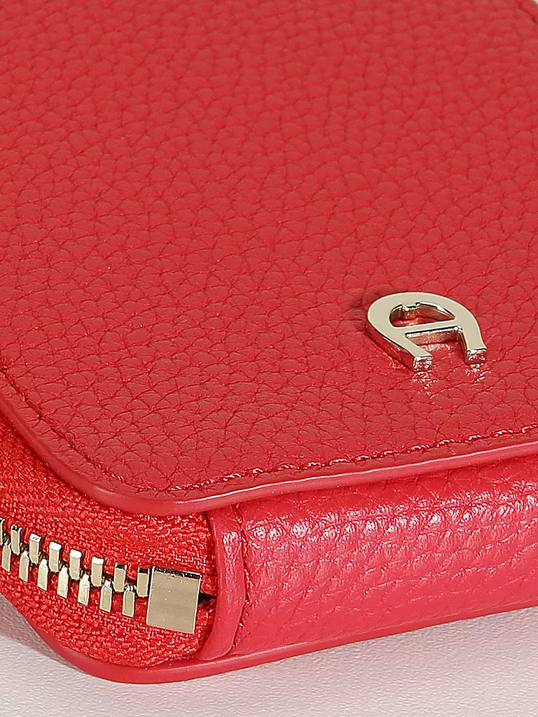 AIGNER | Ledertasche - Smartphone Bag FASHION | rot