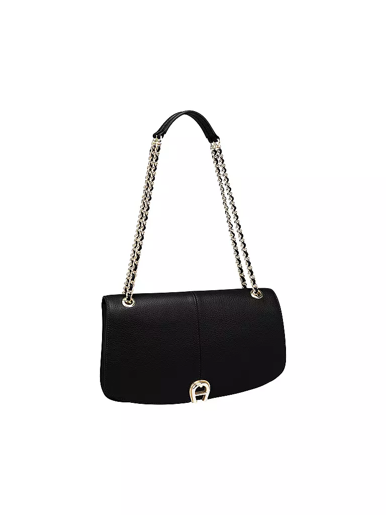 AIGNER | Ledertasche - Umhängetasche MARCELLA Medium | schwarz