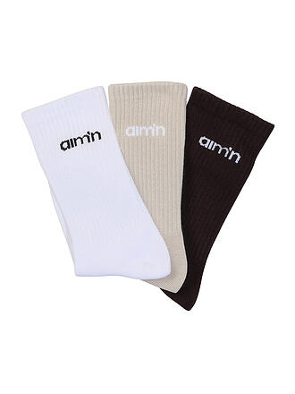 AIMN | Socken 3er Pkg. cacao