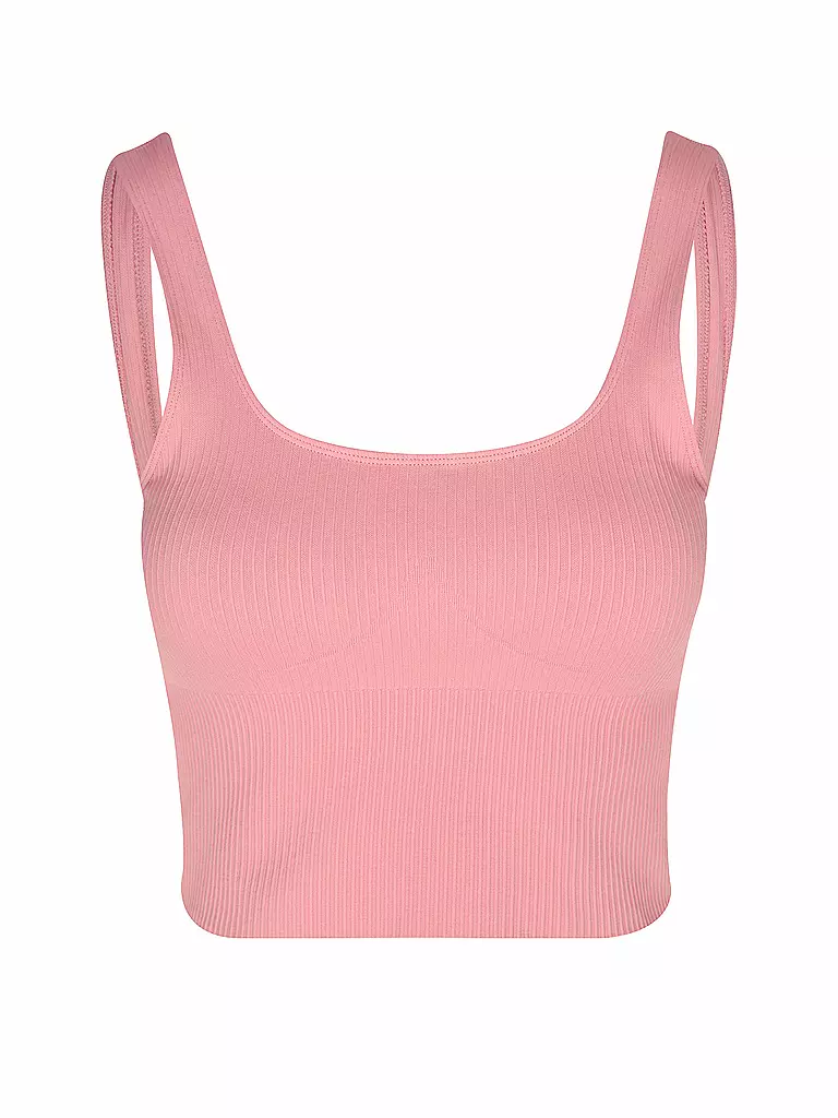 AIMN | Top - Bralette Cropped Fit | rosa