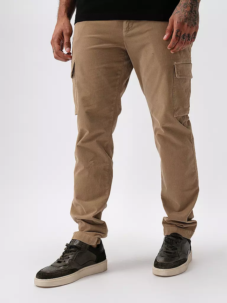 ALBERTO | Cordhose JOHN  | beige