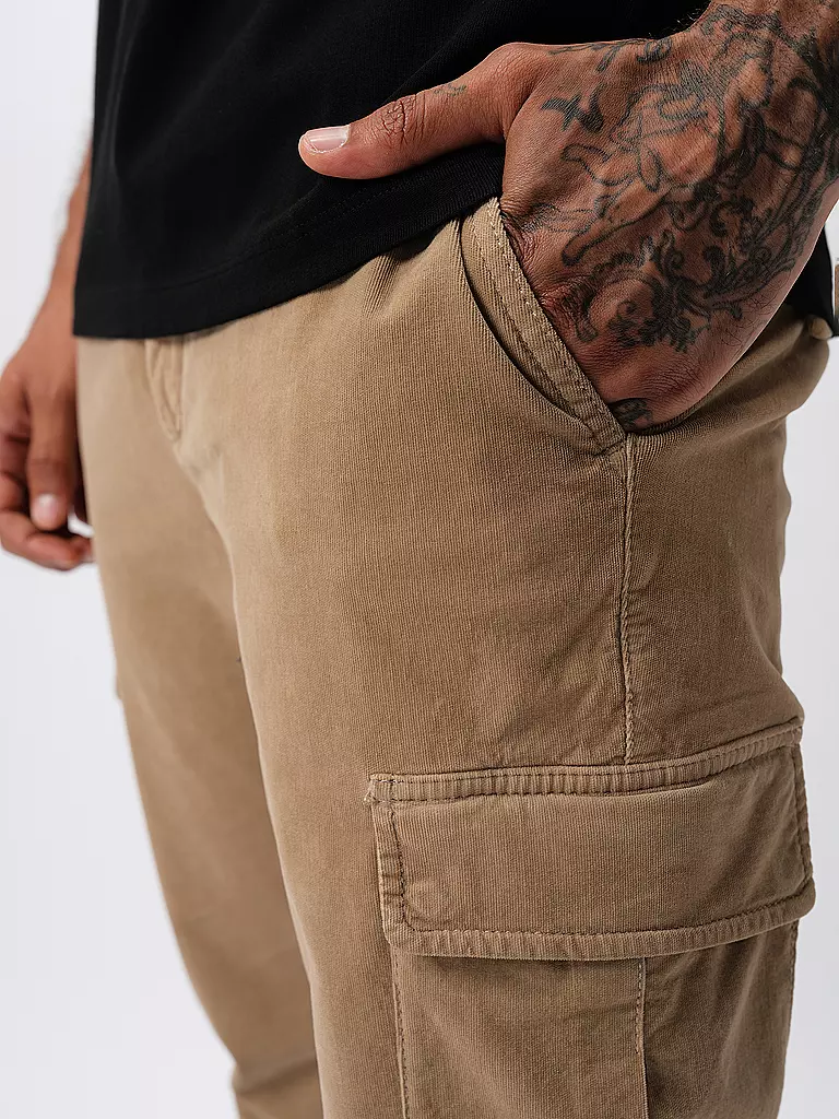 ALBERTO | Cordhose JOHN  | beige