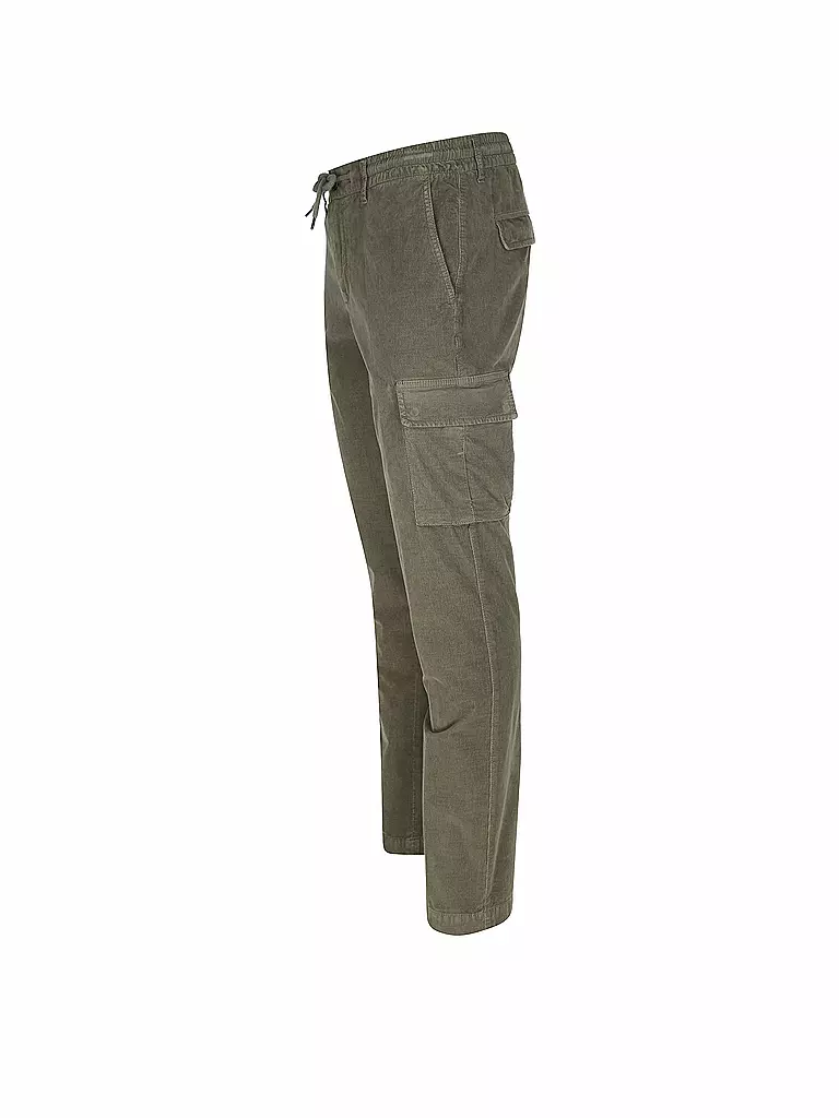 ALBERTO | Cordhose JOHN  | olive