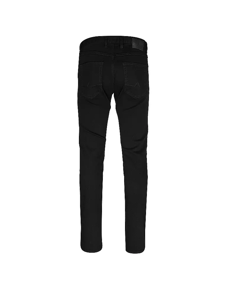 ALBERTO | Jeans Straight Fit PIPE | schwarz